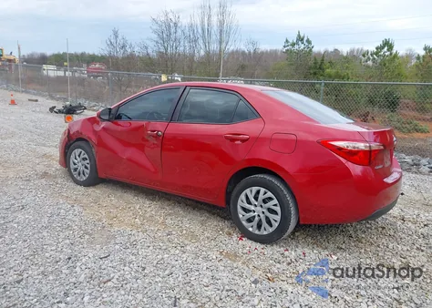 2018 Toyota Corolla Le from USA, damaged, VIN 2T1BURHE7JC006211